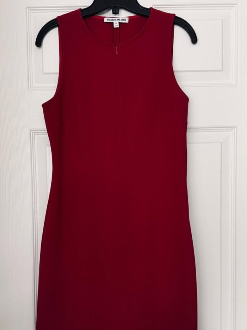 Elizabeth and James Red Sheath Dress – Size 6